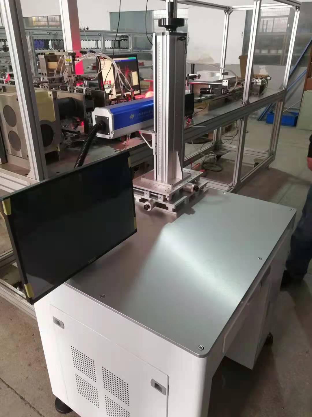 激光打標機工作站